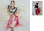 create a fashion illustration